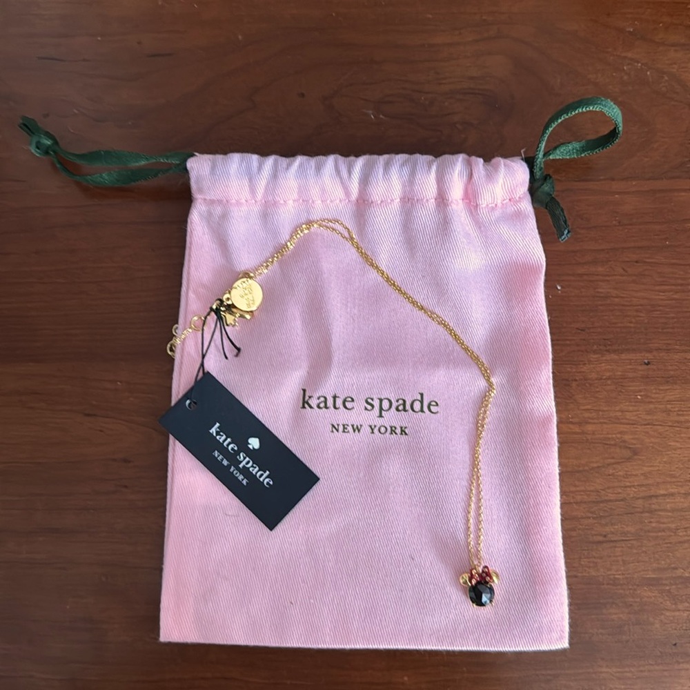 Kate Spade Minnie Mouse pendant necklace